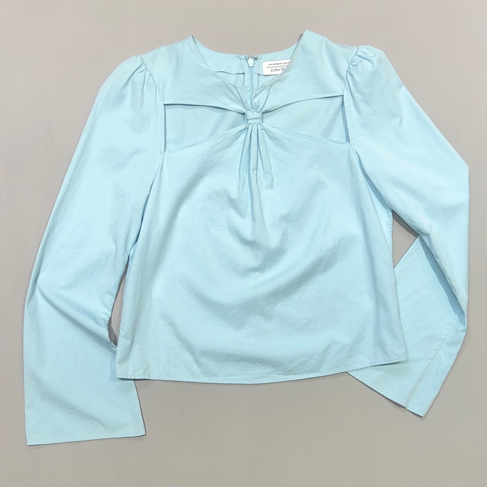 & Other Stories Light Blue Blouse